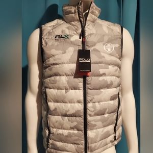 Polo Ralph  Lauren Men's light Camo Vest size Medium New with tags never worn